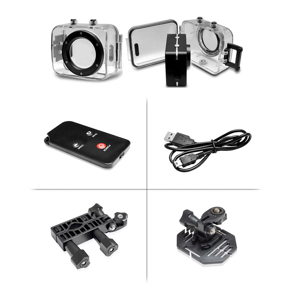 product image number 3 for Pyle Gear Pro Hd 1080P Action Cam