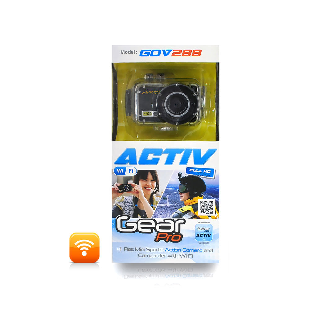 Mini HD Camera: Waterproof, Wi-Fi, 1080p Video, 8MP Photos, Wide