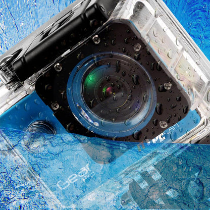 Hype Cam - 4K Ultra Hd Wifi Camera, 1080P+ Sports Action Pocket Cam (Blue)