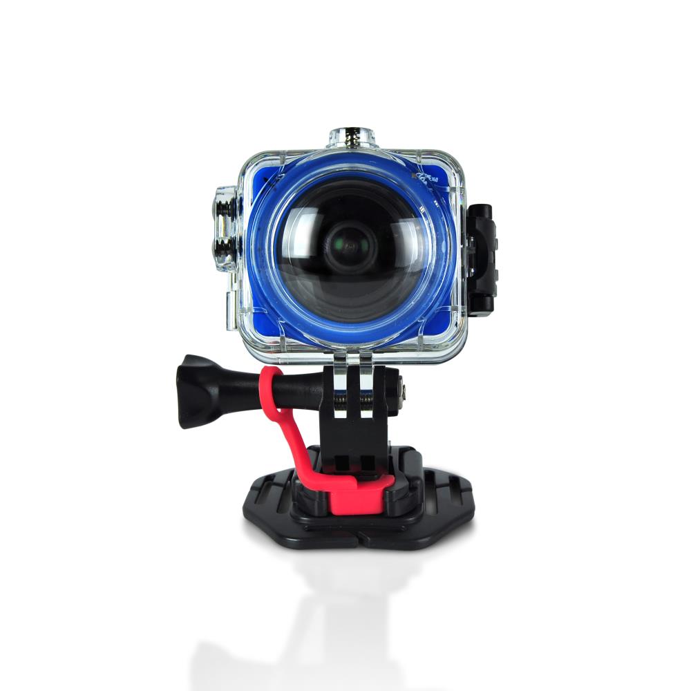 Personal Camera 1080p HD Video Wi-Fi Waterproof Case Blue – Pyle USA