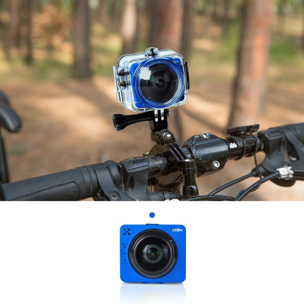 Personal Camera 1080p HD Video Wi-Fi Waterproof Case Blue – Pyle USA