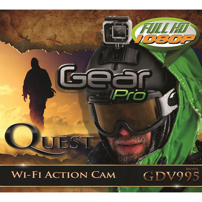 product image number 7 for Pyle Gear Pro Quest Wi-Fi Action Cam, Full Hd