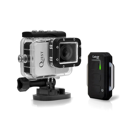 Action Camera 1080p Video Waterproof Case Wi-Fi Remote 16MP Sensor