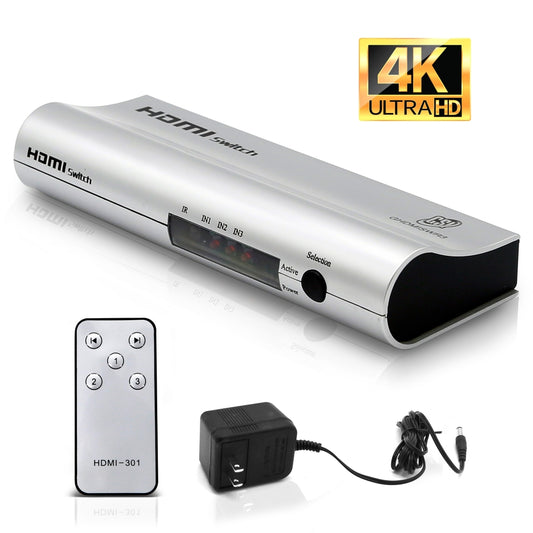 product image number 1 for GSI Hdmi Switch Remote, 3-In,1-Out