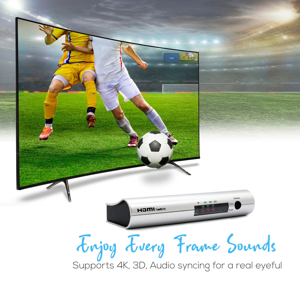 product image number 6 for GSI Hdmi Switch Remote, 3-In,1-Out