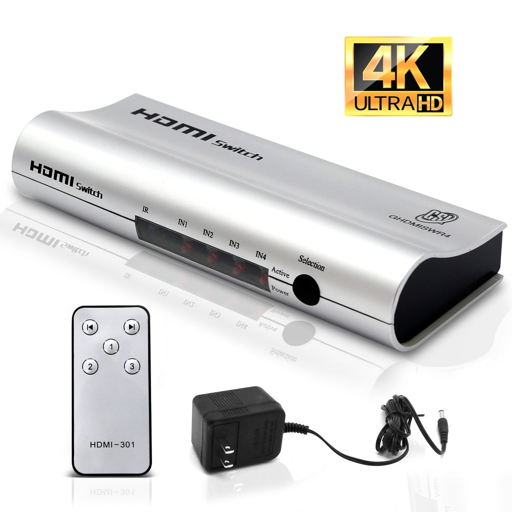 product image number 1 for GSI Hdmi Switch Remote, 4-In,1-Out