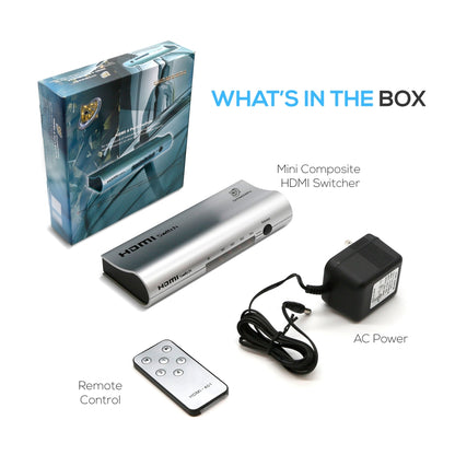 product image number 7 for GSI Hdmi Switch Remote, 4-In,1-Out