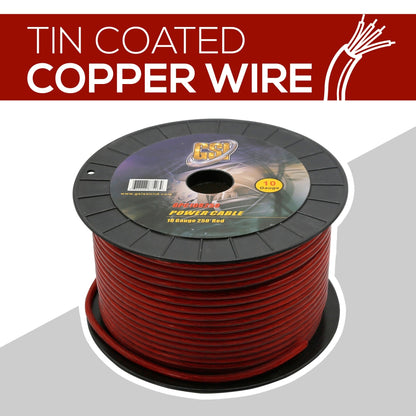 product image number 3 for GSI 10Ga Power Cable 250Ft Red