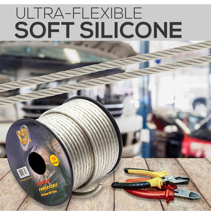 product image number 3 for GSI 10Ga Power Cable 100Ft Silver