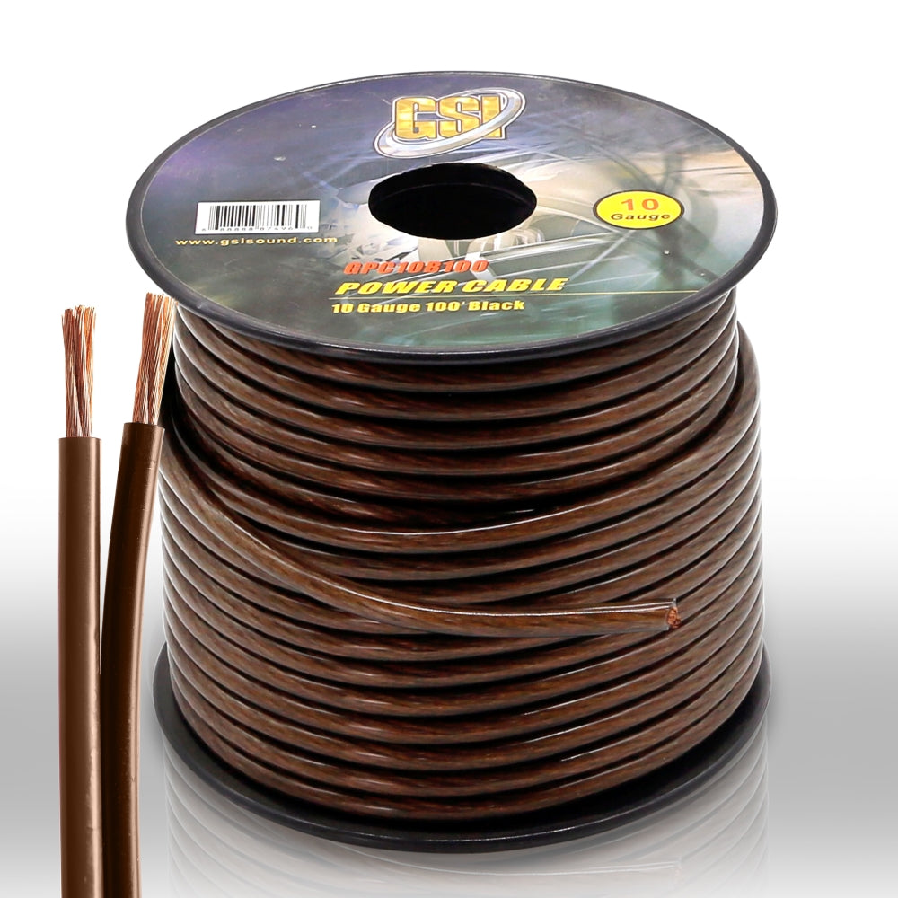 product image number 1 for GSI 10Ga Power Cable 250Ft Siver