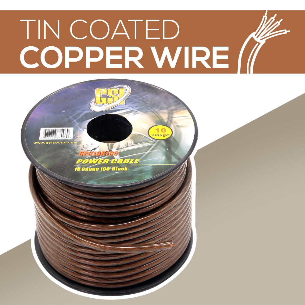 product image number 6 for GSI 10Ga Power Cable 250Ft Siver