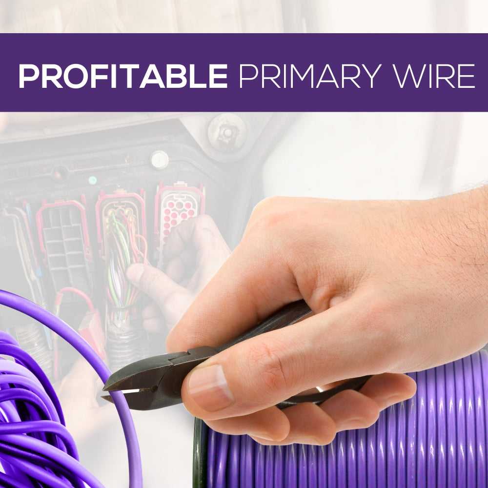 product image number 2 for GSI Primary Wire 16Ga 500Ft Voilet