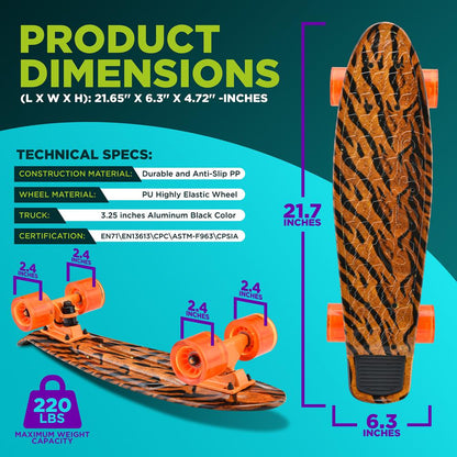 6'' Pp Deck Skateboard