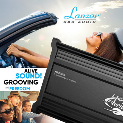 product image number 7 for Lanzar 8-Channel Mosfet Amplifier