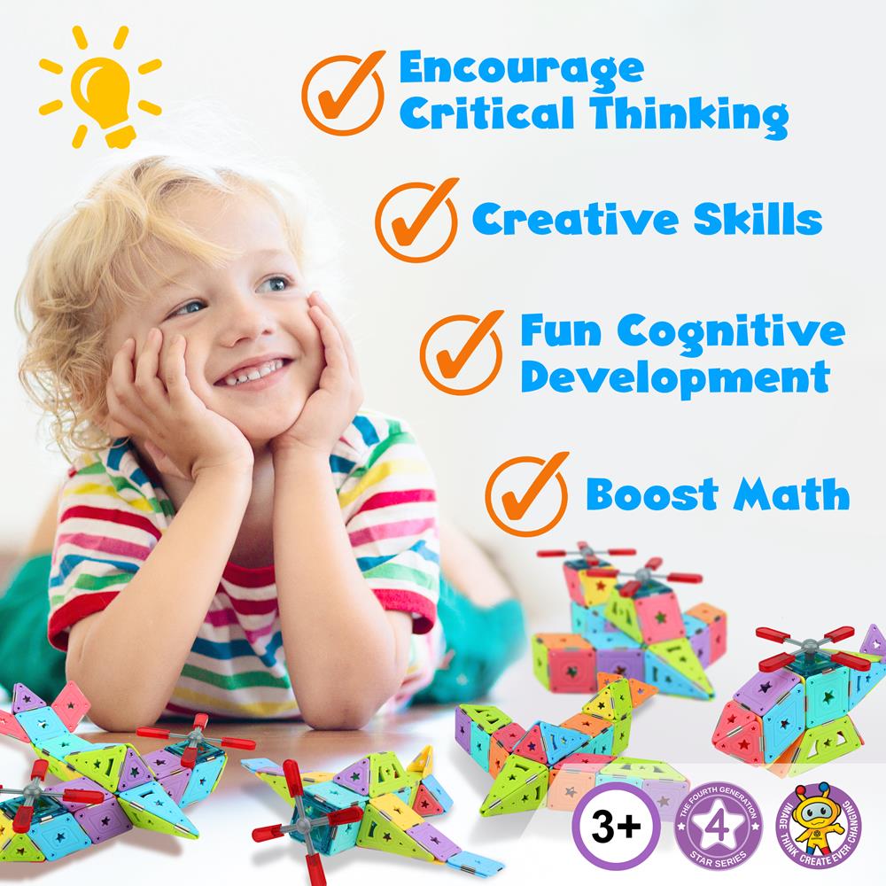 product image number 5 for Hurtle Magnetic Building Blocks