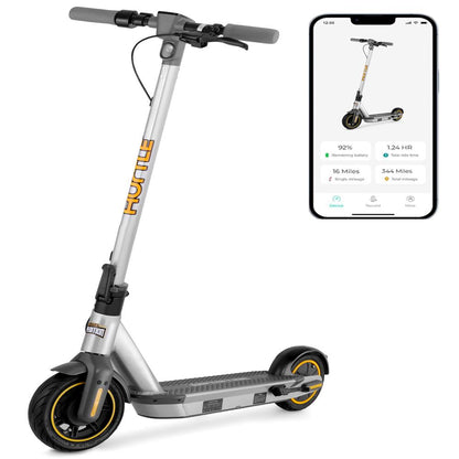 Electric Scooter Long-Range 10" Pneumatic Tire Foldable for Adults