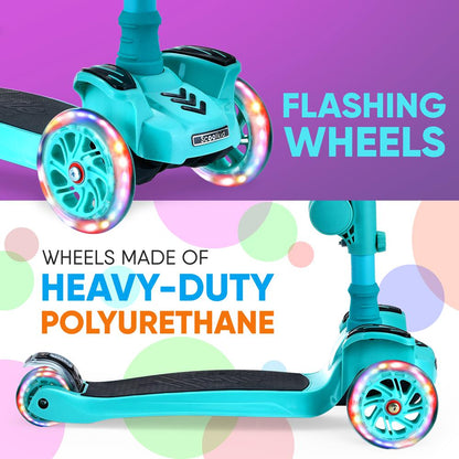 product image number 4 for Hurtle Mini Kids Toy Scooter