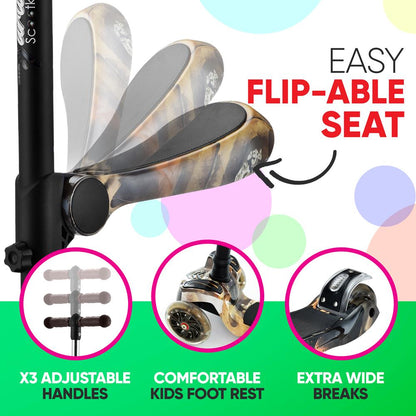 product image number 5 for Hurtle Mini Kids Toy Scooter