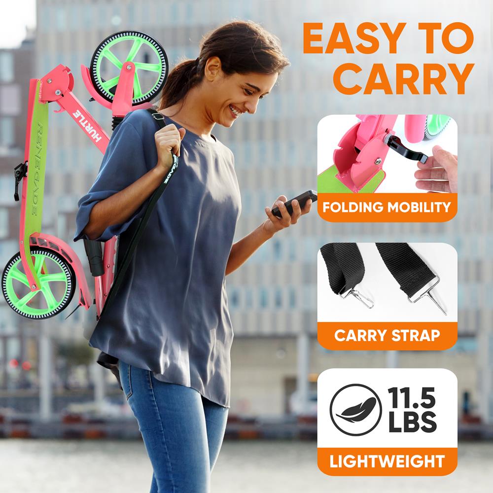 product image number 4 for Hurtle Foldable Kick Scooter