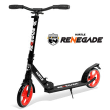Lightweight And Foldable Kick Scooter - Adjustable Scooter For Teens And Adult, Alloy Deck With High Impact Wheels (Black)