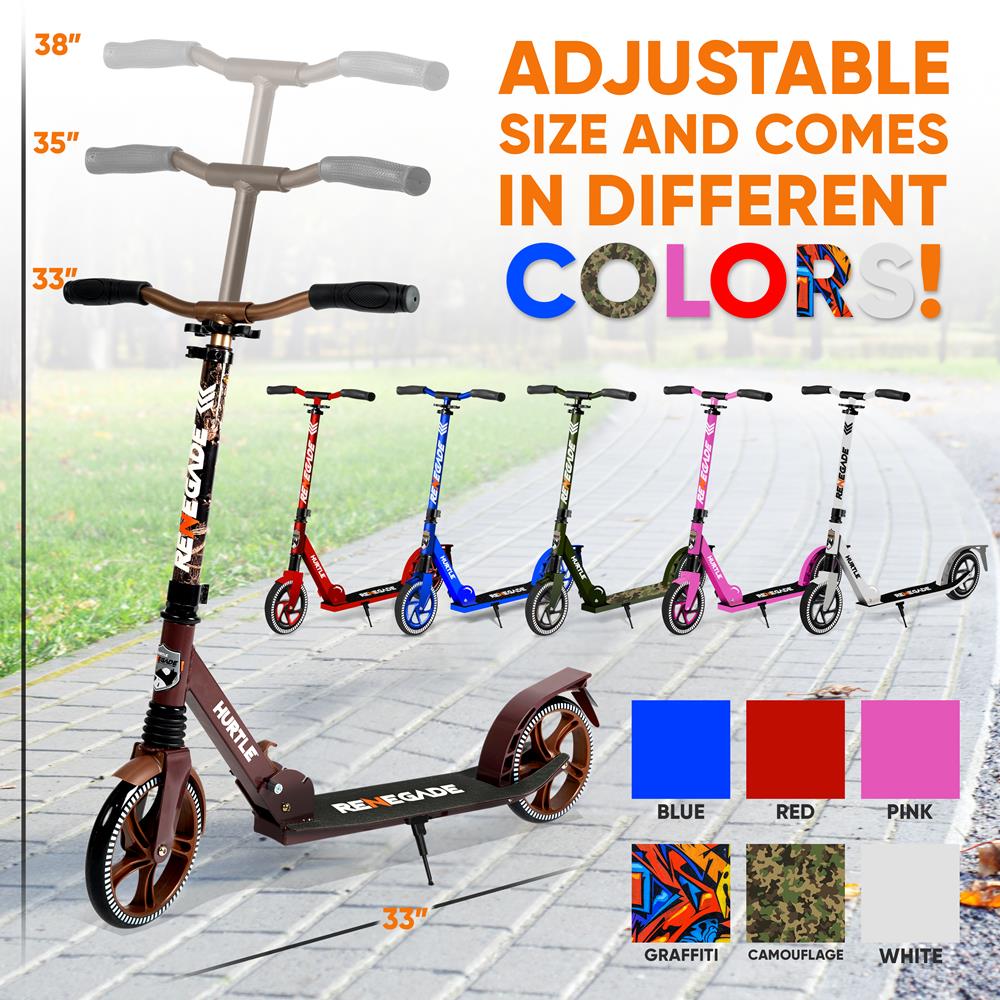 product image number 6 for Hurtle Foldable Kick Scooter