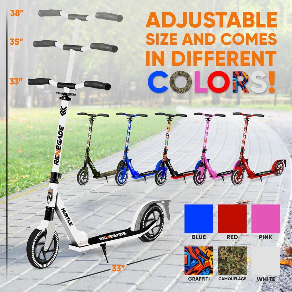 product image number 6 for Hurtle Foldable Kick Scooter