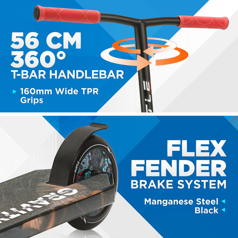 Hurtle Pro Stunt Scooter - Thumbnail 5