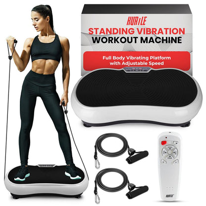 Vibration Platform for Weight Loss, 20 Speeds, ABS, Includes Remote