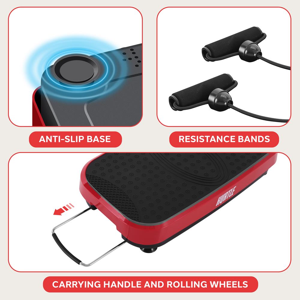 Core Fitness Training Vibration Machine HURVBTR36RD Core Fitness Training Vibration Machine HURVBTR36RD