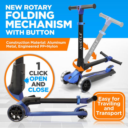 product image number 3 for Hurtle 3-Wheel Foldable Kid Scooter