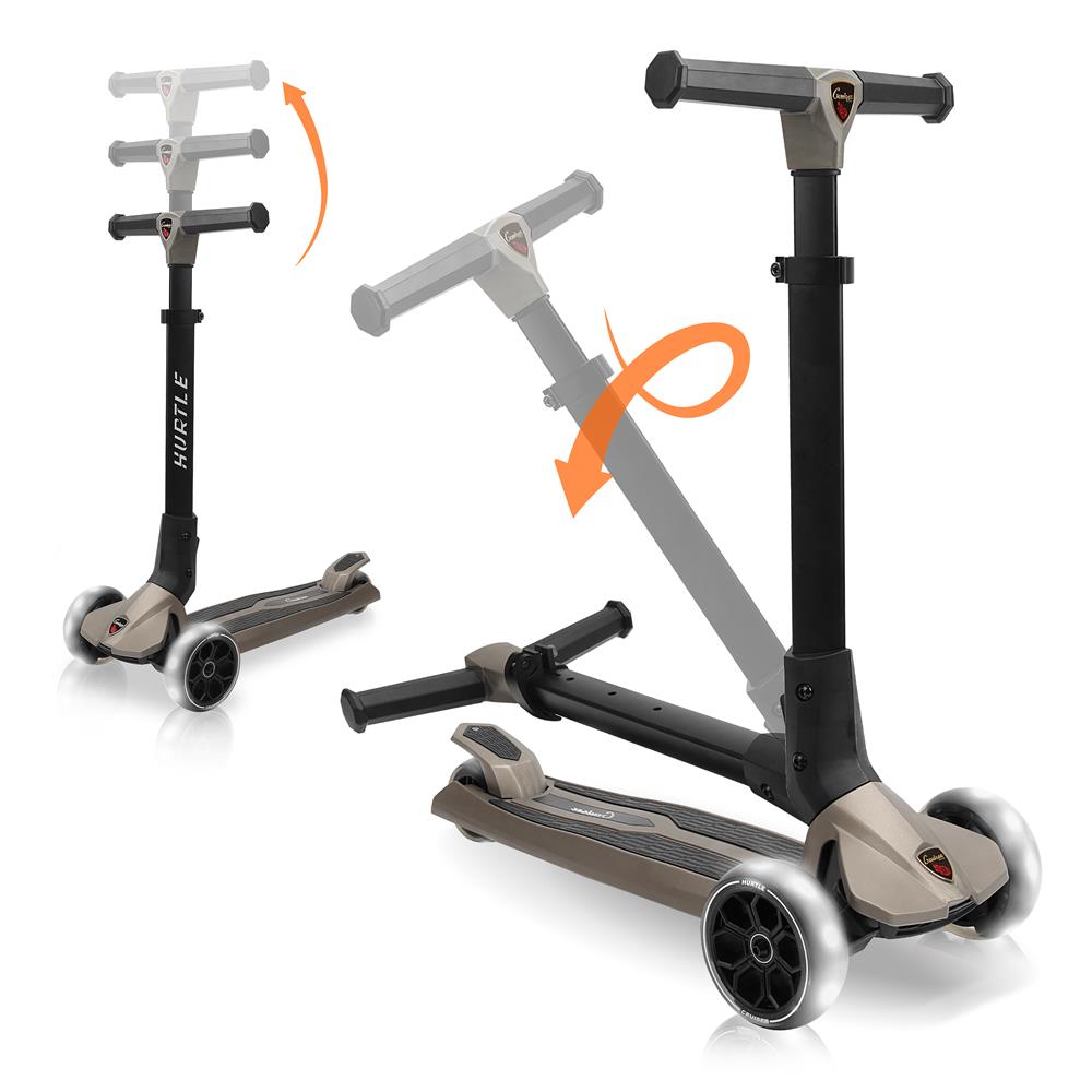 3-Wheel Foldable Kid Scooter – Pyle USA