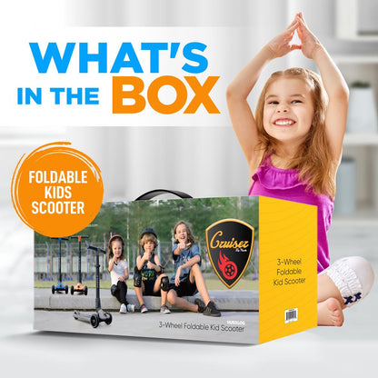 product image number 7 for Hurtle 3-Wheel Foldable Kid Scooter