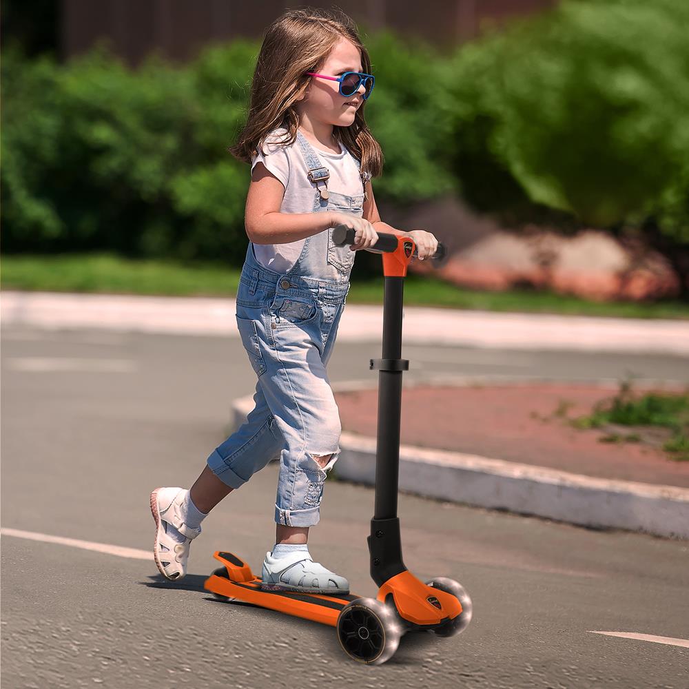 3-Wheel Foldable Kid Scooter – Pyle USA
