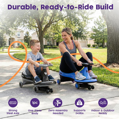 Ride-On Swing Car