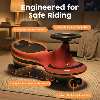 Ride-On Swing Car