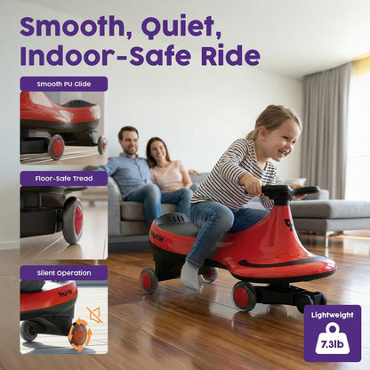 Ride-On Swing Car