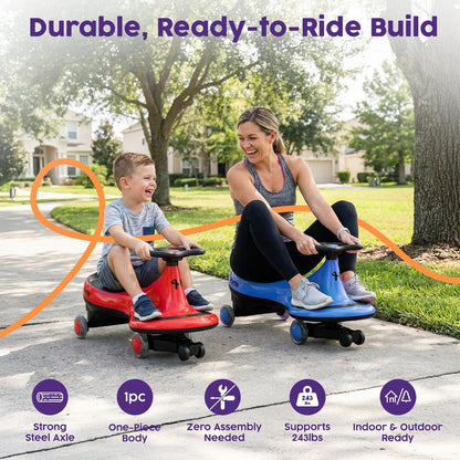 Ride-On Swing Car