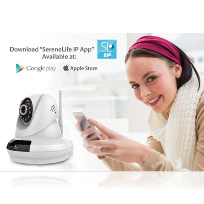 HD Wireless IP Camera, Remote Monitoring, 720p Video, Night Vision
