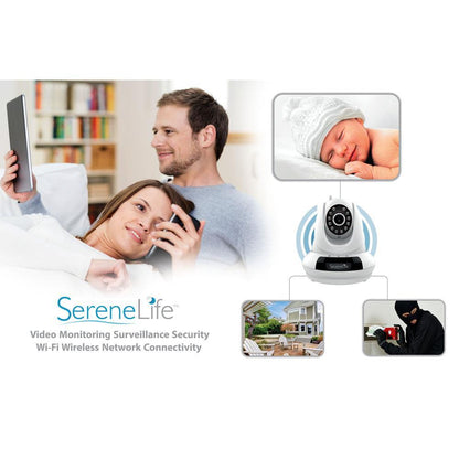 HD Wireless IP Camera, Remote Monitoring, 720p Video, Night Vision