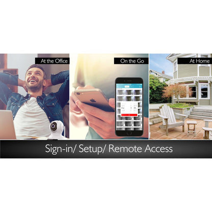 HD Wireless IP Camera, Remote Monitoring, 720p Video, Night Vision