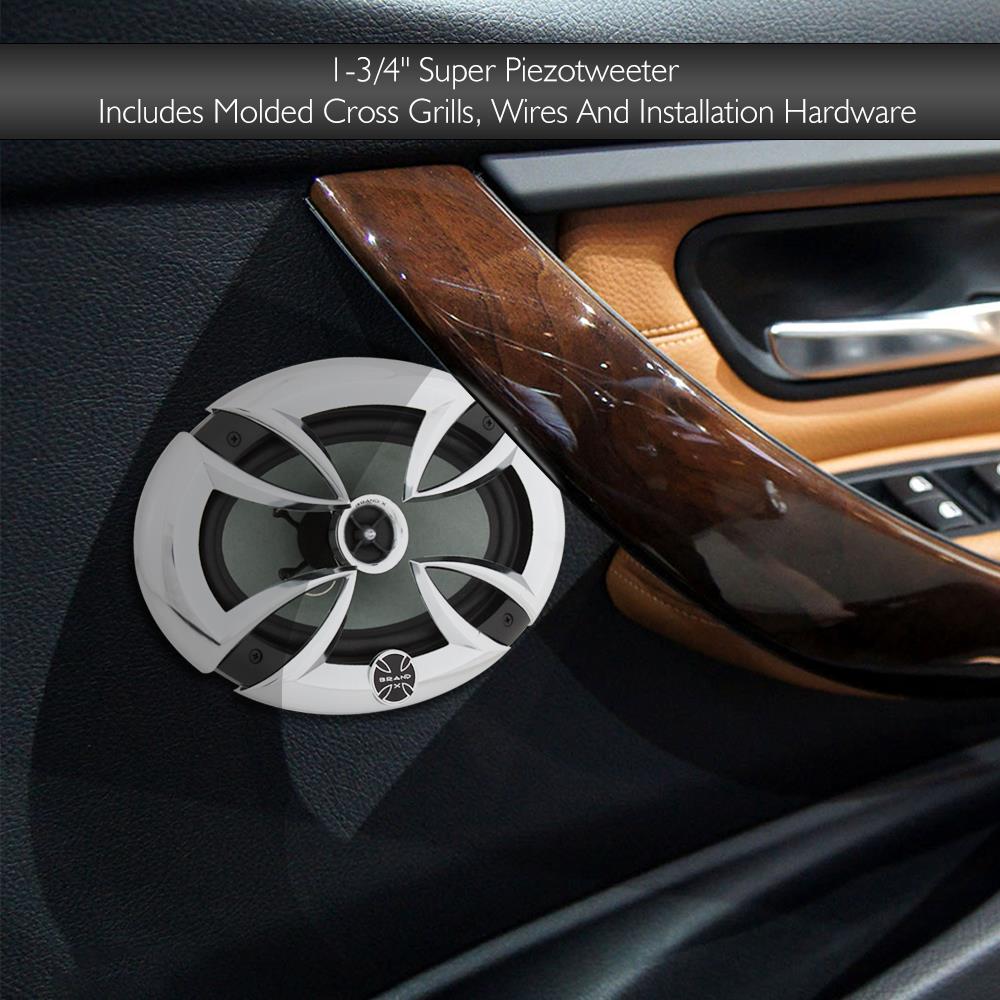 product image number 4 for BrandX Pro Audio 6 X 9 In Component Speakers