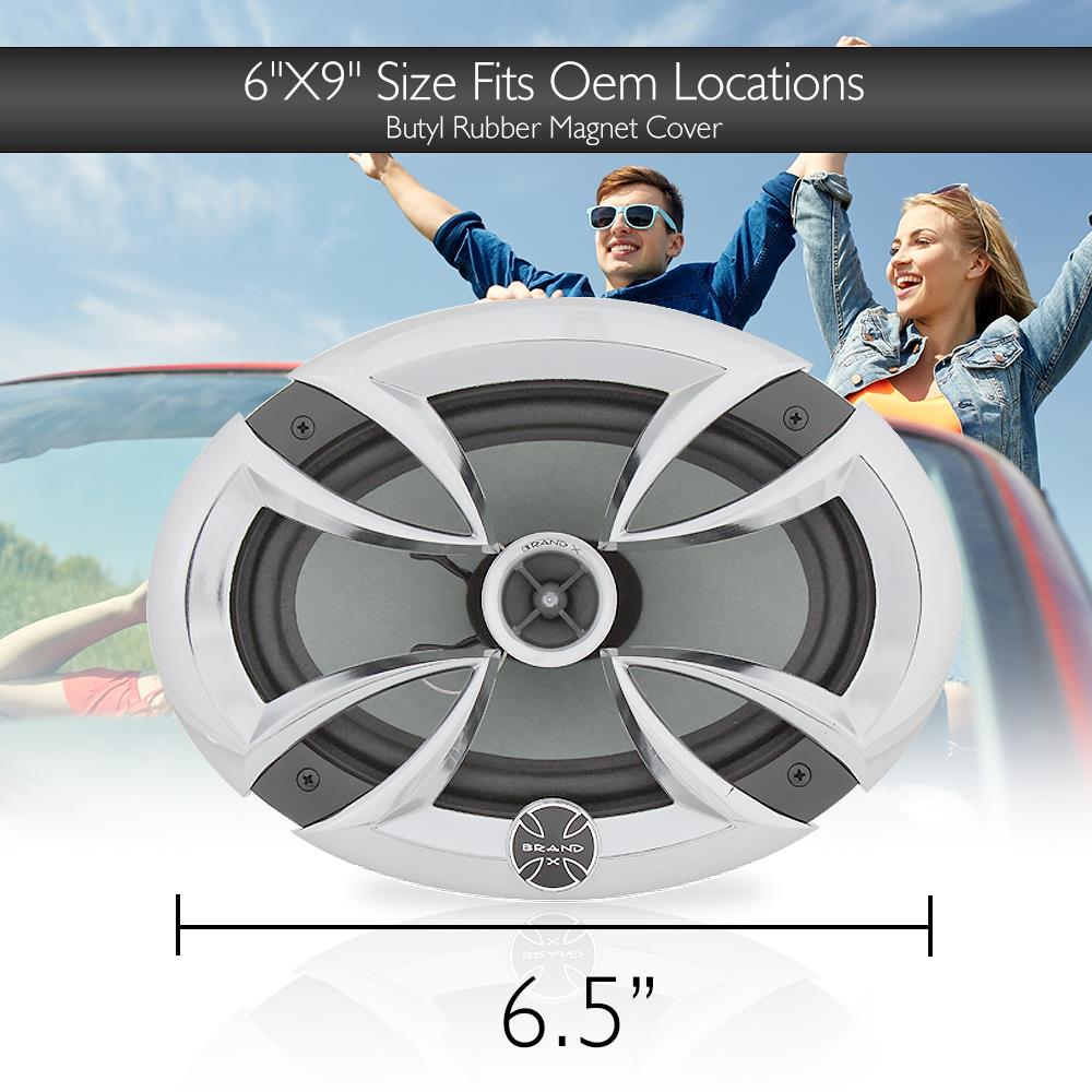 product image number 6 for BrandX Pro Audio 6 X 9 In Component Speakers