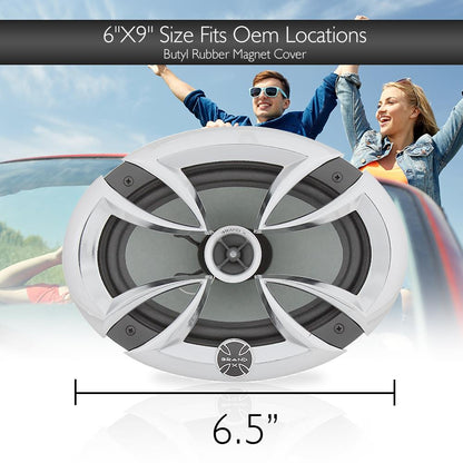 product image number 6 for BrandX Pro Audio 6 X 9 In Component Speakers