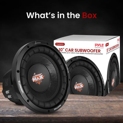 product image number 3 for Lanzar Max Pro 10" Dvc Woofer