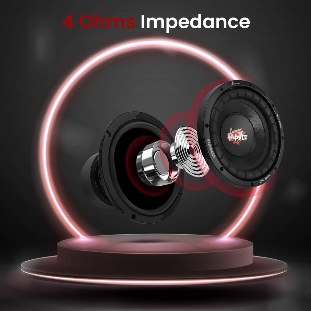 product image number 4 for Lanzar Max Pro 10" Dvc Woofer
