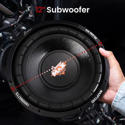 product image number 2 for Lanzar Max Pro 12" Dvc Woofer