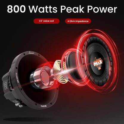 product image number 5 for Lanzar Lanzar 8" Max Woofer