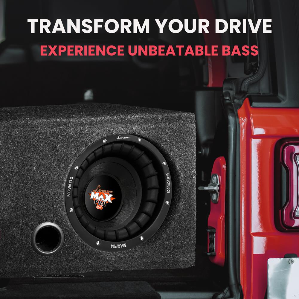 product image number 7 for Lanzar Lanzar 8" Max Woofer