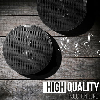 product image number 3 for Lanzar Lanzar Max 6.5" Triaxial