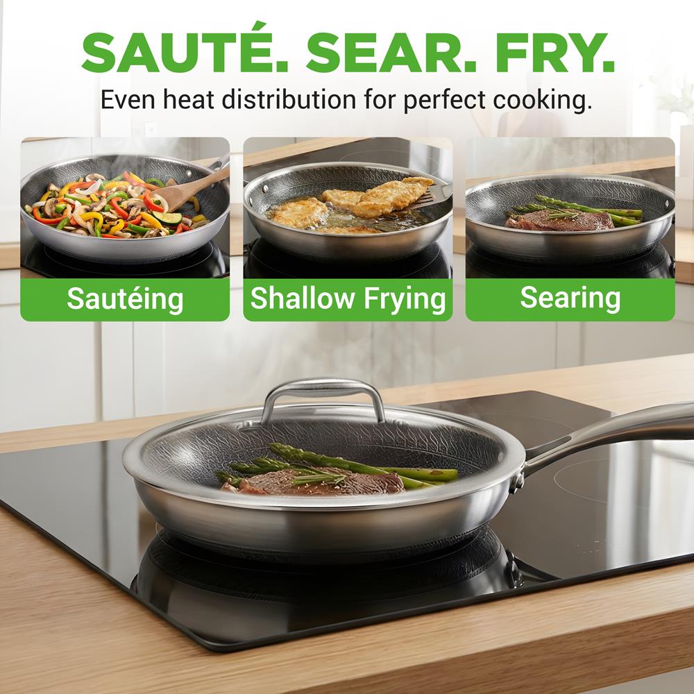 NutriChef Frying Pan - Thumbnail 5